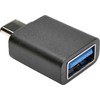 Adapteris USB Eaton USB-A - USB-C Juodas (U428-000-F)