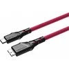 Kabelis USB Ednet USB-C - micro-B 2 m Rožinė (MTC-230M)