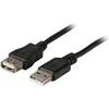 Efb Elektronik USB kabelis EFB USB-A - USB-A 3 m Juodas (K5220SW.3)
