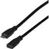 EFB USB kabelis USB-C – USB-C 0,2 m juodas (EBUSBC-USBC10GE.0,2)