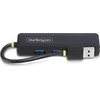 „StarTech“ 4 prievadų USB-A šakotuvas, 5 Gbps, nešiojamas / maitinamas