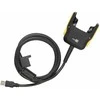 USB įkrovimo ir ryšio kabelis, skirtas Cipherlab 9700 duomenų terminalui / be maitinimo šaltinio / užsegamas