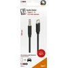 Kabelis USB 2GO Kabelis audio AUX/MP3 do USB Type-C - Stereo 100cm juoda