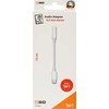 USB kabelis 2GO USB-C - mini Jack 3,5 mm 0,2 m Baltas (797008)