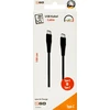USB kabelis 2GO USB-C - USB-C 1 m Juodas (795849)