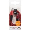 USB kabelis 2GO USB-C - USB-C 1 m Raudona (797195)