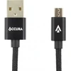 Accura USB 2.0 - micro USB 1.5m juoda