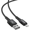 USB laidas Acefast C4-02 MFi USB-A iki Lightning 1.8m juodas