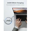 USB kabelis Aukey USB-C - USB-C 1 m pilkas (Aukey)