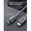 USB kabelis Aukey USB-C - USB-C 1 m pilkas (Aukey)