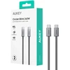USB kabelis Aukey USB-C - USB-C 1 m pilkas (Aukey)