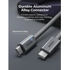 USB kabelis Aukey USB-C - USB-C 1 m pilkas (Aukey)