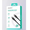 USB kabelis Aukey USB-C - USB-C 1,8 m juodas (Aukey)