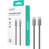 USB kabelis Aukey USB-C - USB-C 1,8 m pilkas (Aukey)