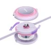 Baseus Bright Mirror 2 3-in-1 USB kabelis skirtas micro USB - USB-C - Lightning 3.5A 1.1m – Violetinė