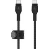 USB Kabelis - Belkin BOOST↑CHARGE PRO Flex 3 m USB 2.0 Juodas