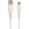 BIOnd USB-A - USB-C kabelis 1,2 m, baltas (BIO* -12-TC)