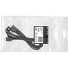 Blow USB A - micro B jungtis 0.85 m juodas HQ pakabukas