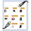 USB kabelis Bounn USB-C - USB-C 3 m juodas (JL-8KC2220-3M)