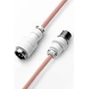 Klaviatūra CableMod PRO Coiled Cable susuktas klaviatūros laidas USB-C į USB Type A, Orangesicle – 150cm