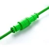 Klaviatūra CableMod PRO Coiled Cable susuktas klaviatūros laidas USB-C zu USB Typ A, Viper Žalias – 150cm