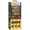 Defender USB AM-MICRO BM 1.0m 2.1A Auksinis