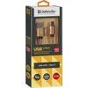 Defender USB AM-TYPE C 1,0m 2.1A Auksinis
