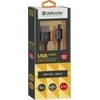 Defender USB AM-TYPE C 1,0m 2.1A Juodas