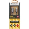 Defender USB-LIGHTNING 1,0m 2.1A Baltas