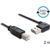 USB kabelis Delock USB-A - USB-A 2 m Juodas (83375)