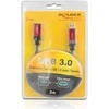 „Delock“ ilgintuvas USB 3.0 tipo A kištukas > USB 3.0 A tipo lizdas 3 m