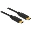 USB kabelis Delock USB-C - USB-C 4 m Juodas (83868)