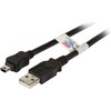 Efb Elektronik Kabelis USB EFB USB-A - miniUSB 0.5 m Juodas (K5251SW.0,5)