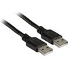 Efb Elektronik USB kabelis EFB USB-A - USB-A 0,5 m Juodas (K5253SW.0.5)