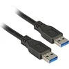 Efb Elektronik USB kabelis EFB USB-A - USB-A 1 m Juodas (K5210SW.1)