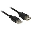 Efb Elektronik USB kabelis EFB USB-A - USB-A 3 m Juodas (K5220SW.3)