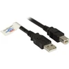 Efb Elektronik USB kabelis EFB USB-A - USB-B 1 m Juodas (K5256SW.1)