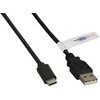 Efb Elektronik USB kabelis EFB USB-A - USB-C 1 m Juodas (K5258SW.1)