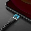 ENERGEA Nyloflex USB-C – Lightning Kabelis C94 MFI 1.5m juodos spalvos