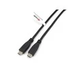 USB kabelis Equip USB-C - USB-C 3 m Juodas (128888)