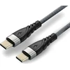 USB Laidas - everActive CBB-1MG Micro USB 1.0m 2.4A 480 Mbps Nėriniai Juodas
