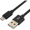 Kabelis - everActive USB Į Micro USB CBB-1.2MB 2.4A 480 Mbps 1.2m Juodas