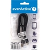 „everActive“ USB-C laidas 1 m - Juodas, silikoninis, greito įkrovimo, 3A - CBS-1CB