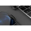 Foneng X70 kampinis USB į mikro USB laidas, 3A, 1m (juodas)