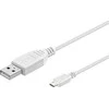 Goobay | Mikro USB įkrovimo ir sinchronizavimo kabelis | 43837 | USB-A 2.0 į Micro-USB USB 2.0 kištukas (A tipas) | USB 2.0 mikro kištukas (B tipas)