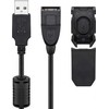 USB kabelis Goobay USB-A - USB-A 2 m, juodas