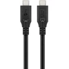 USB kabelis Goobay USB-C - USB-C 2 m juodas (RB74189)