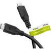 USB kabelis Goobay USB-C - USB-C 2 m juodas (RB74189)