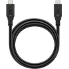 USB kabelis Goobay USB-C - USB-C 2 m juodas (RB74189)