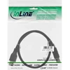 USB kabelis InLine USB-A - USB-B 1,5 m Juodas (35315)